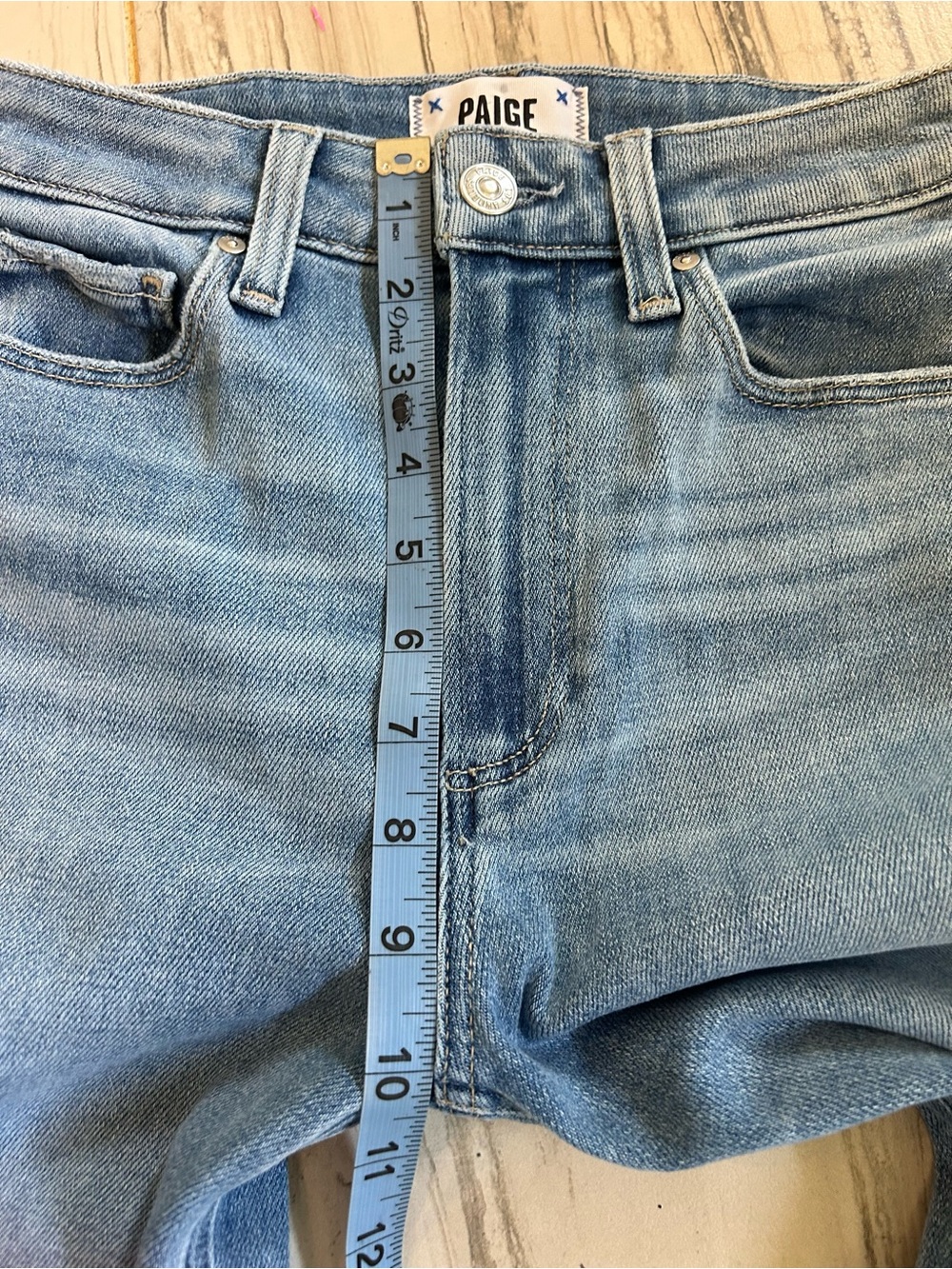 EUC Paige Claudine High Rise Ankle Flare Jeans in Persona - Picture 12 of 16